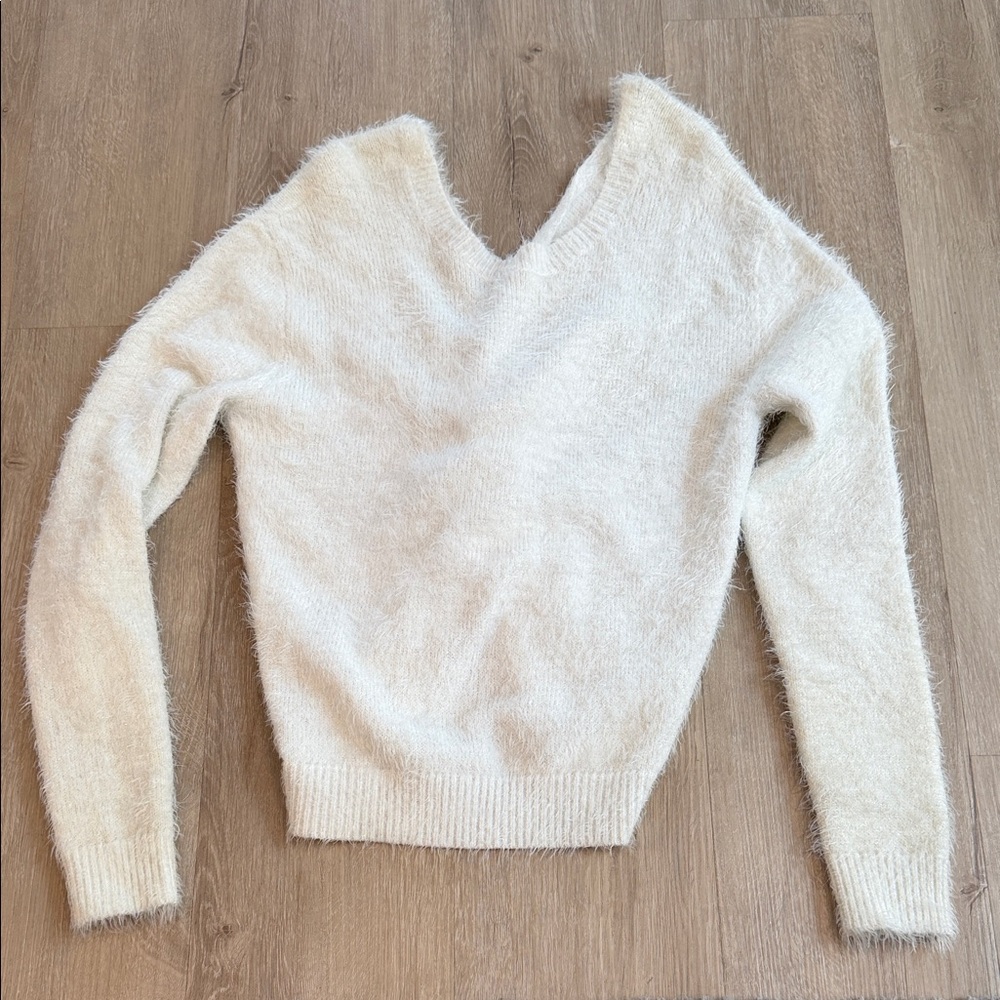 Cozy White Women's Sweater